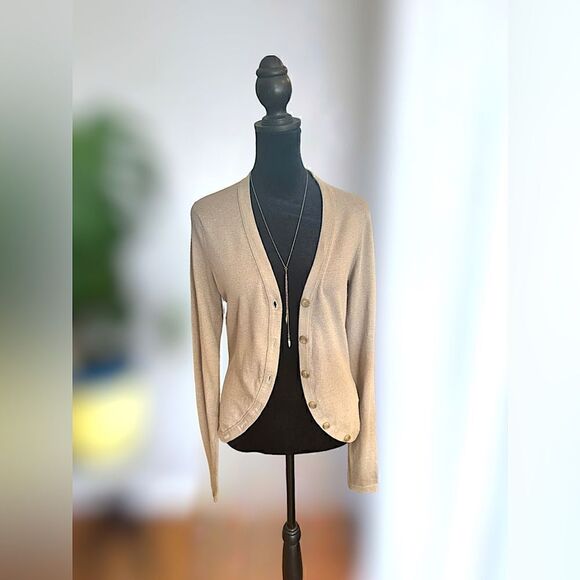 VINCE Round Hem Cardigan Cashmere Sweater Size S - Picture 8 of 11